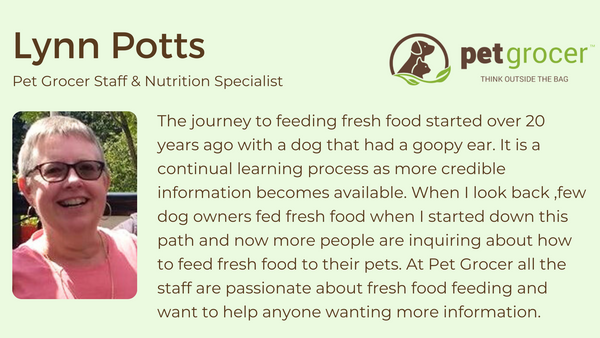 Author Lynn Potts - Pet Grocer Staff & Nutrition Specialist