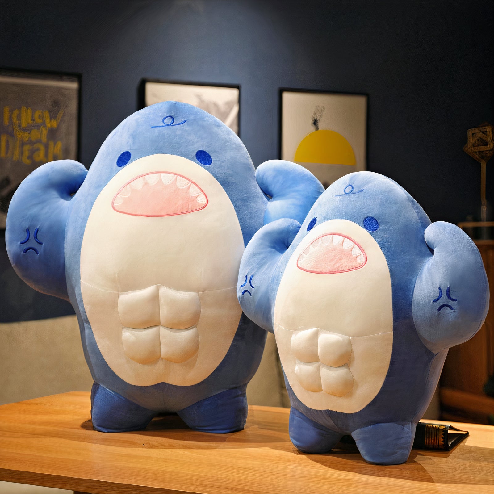 Plumpy Gym Shark Plushies - Plumpy Plushies