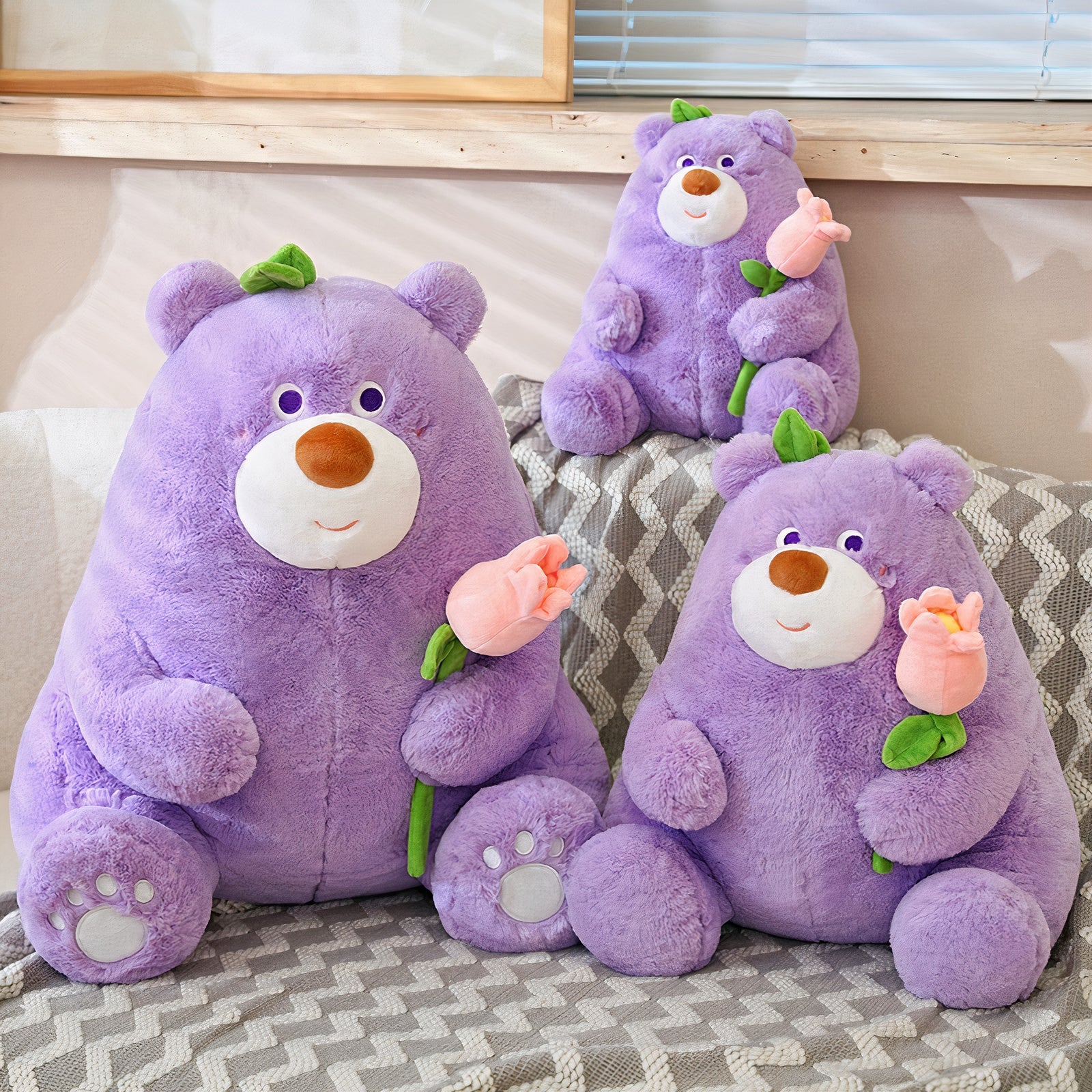 Plumpy Valentine Kawaii Bear - Plumpy Plushies