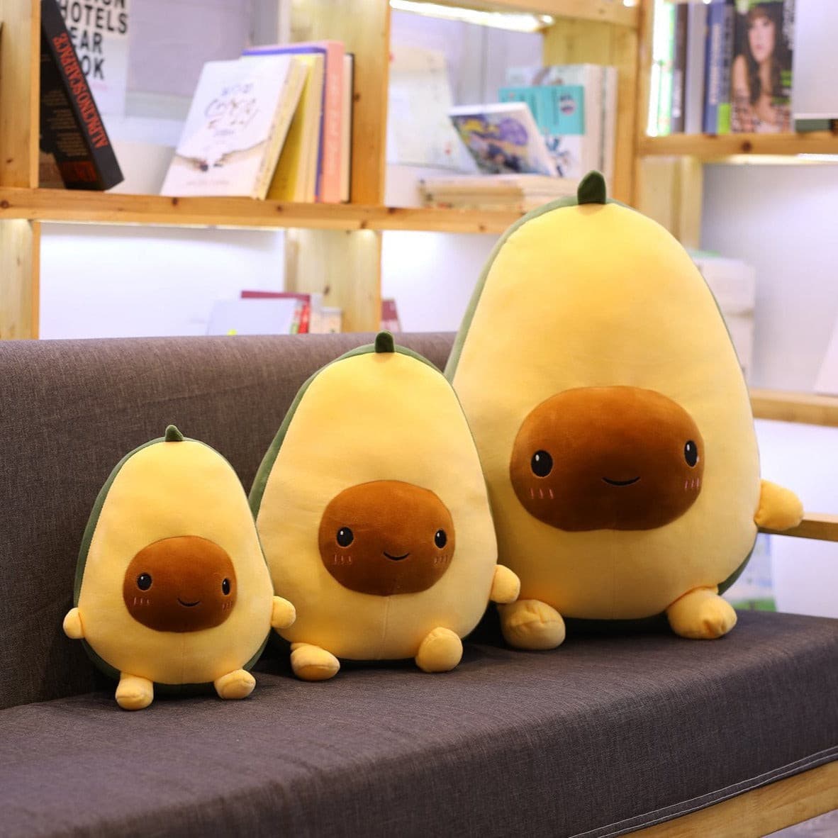 Large Plumpy Happy Avocado-kun Plushie - Plumpy Plushies