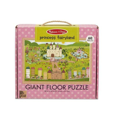 Melissa and Doug | Princess Fairyland Giant Floor Puzzle