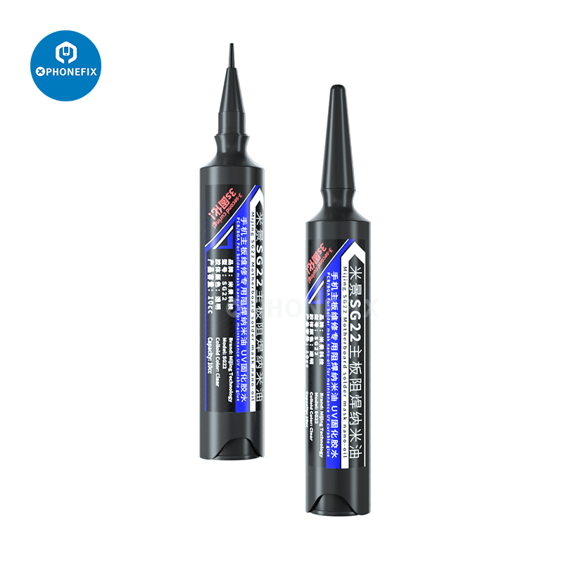 Mijing SG22 Solder Mask Nano Oil Phone Motherboard PCB Repair Paste Flux