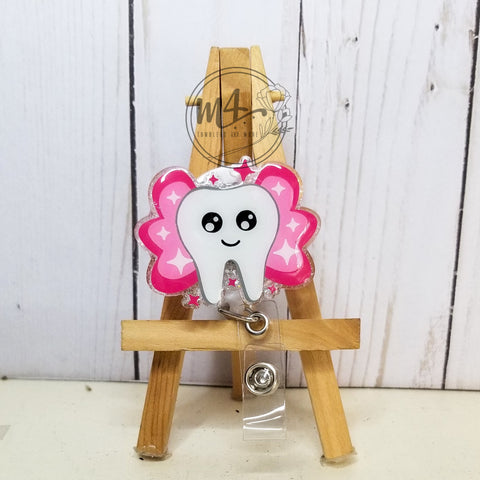 Tooth Fairy Badge Reel – M4 Tumblers and More