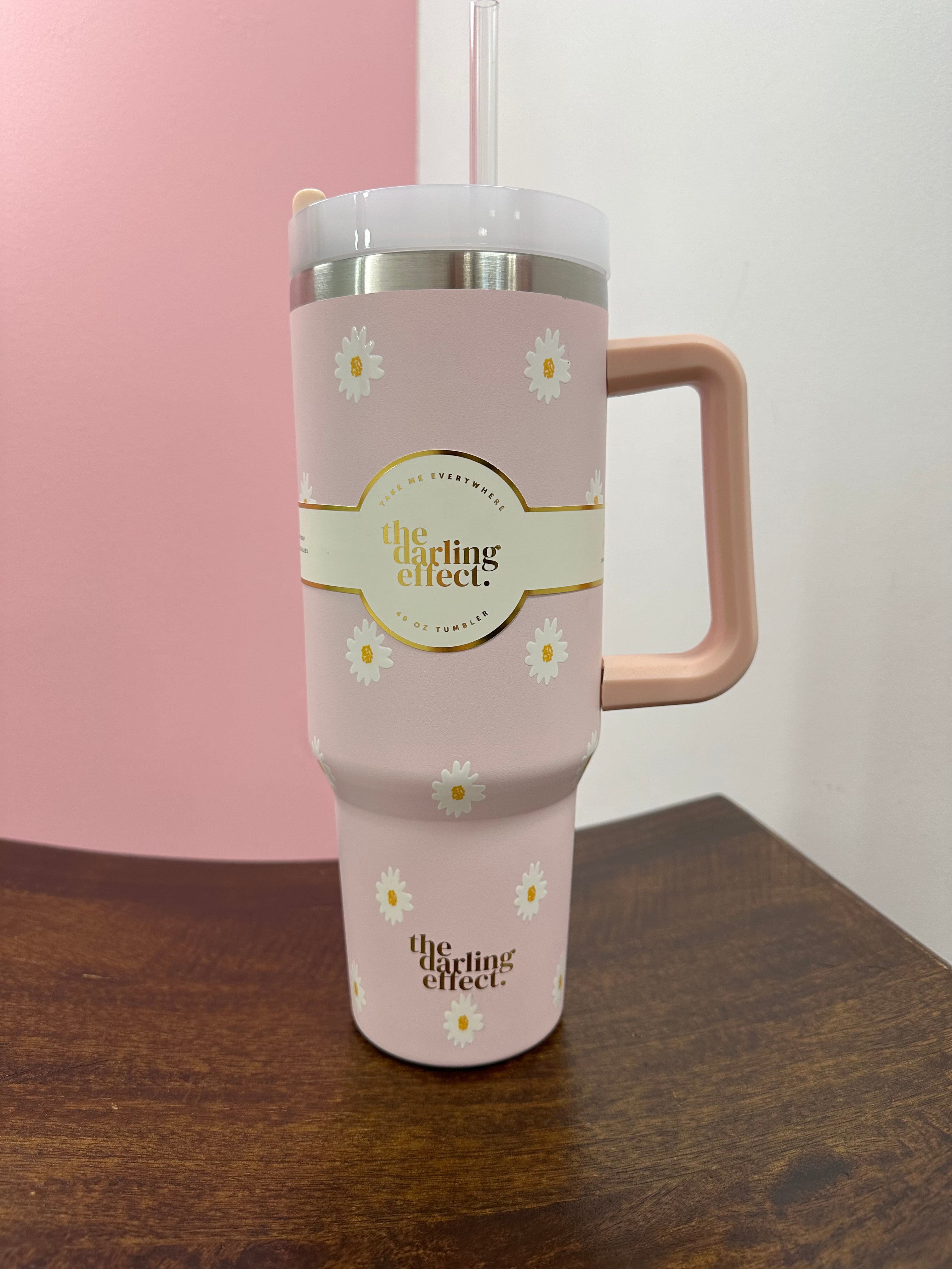 The Darling Effect - Take Me Everywhere Tumbler - Sweet Meadow Pinki I