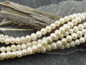 Large Holed Freshwater Potato Pearl Beads