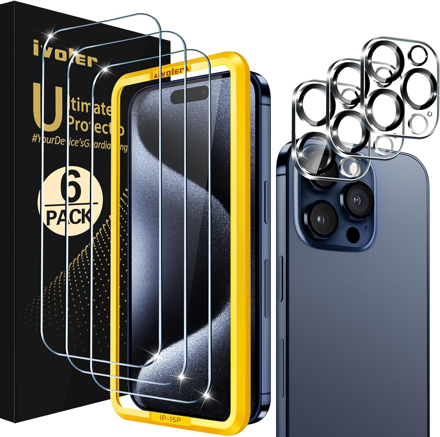 Iphone 15 Pro Max (6.7) Protector Templado cámaraTransparente