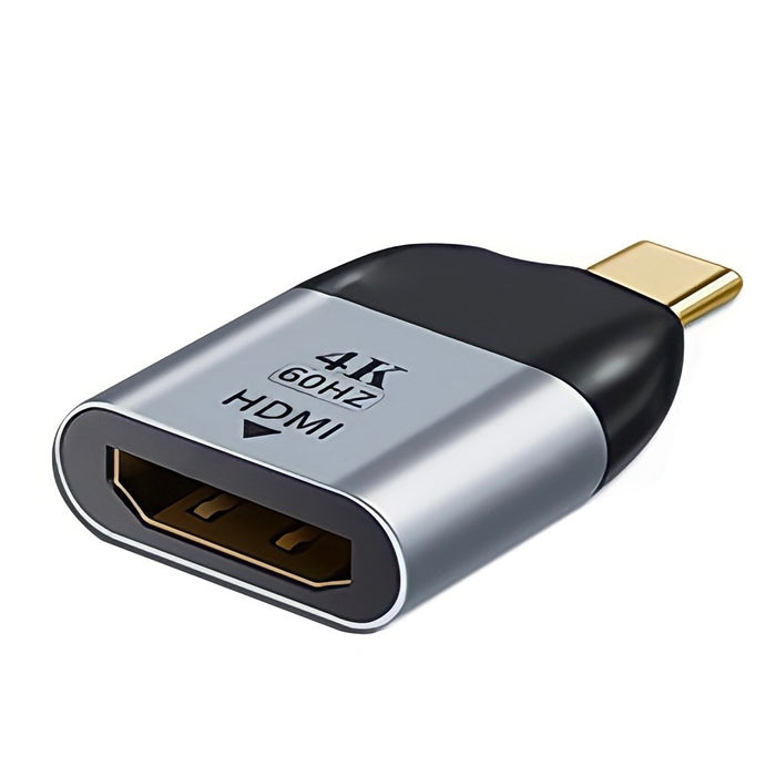 navegación adoptar Calificación Adaptador Mini Tipo USB-C a HDMI 4k@60Hz para Celular, Tablet, Laptop – R7D  Store
