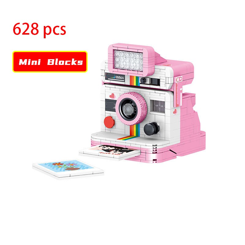 Fotográfica tipo Polaroid Rosa - juguete - 628 Mini de – R7D Store