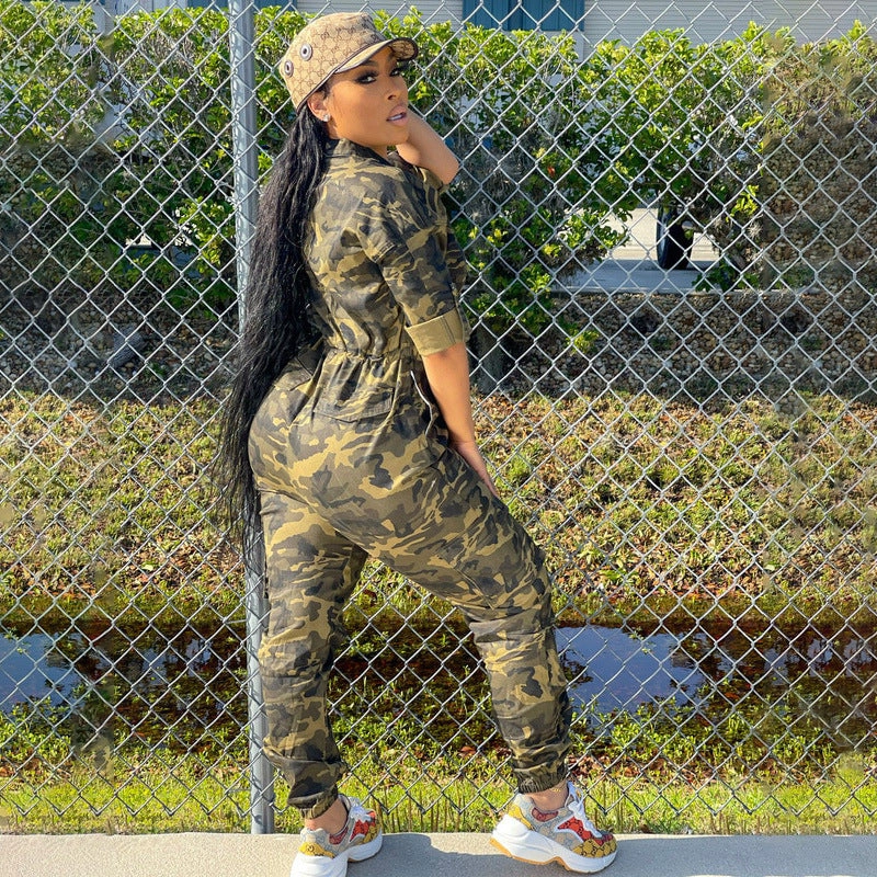 army fatigue jumpsuit