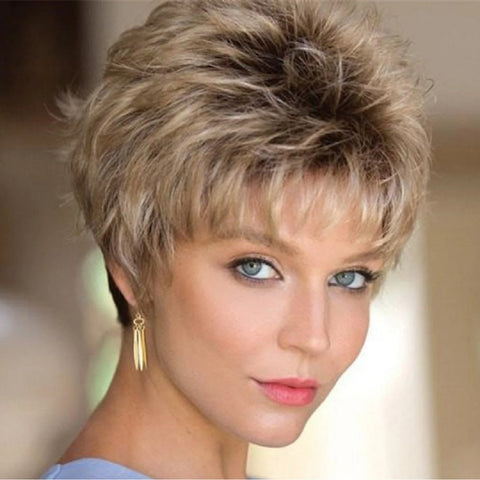 blonde-short-pixie-cut-straight-synthetic-hair-wig