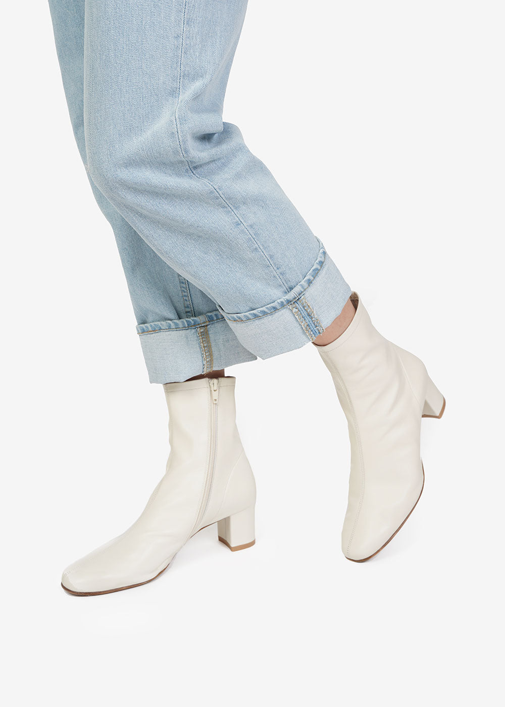 by far sofia boots white