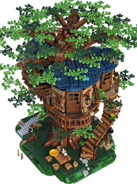 Lucht schipper Empirisch Lego Ideas : Boomhut - 21318 : Huur Lego Brickset for You Kortrijk