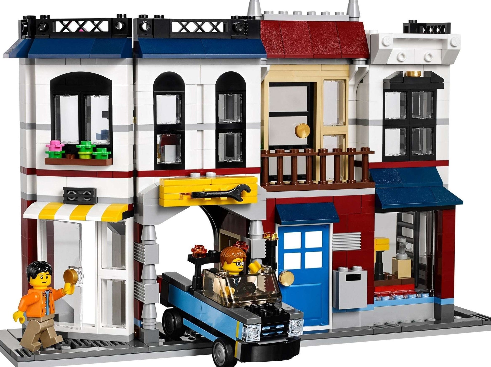 Geslaagd Onbemand eer Lego for kids Fietswinkel & Café - 31026 : Huur Lego Brickset for You