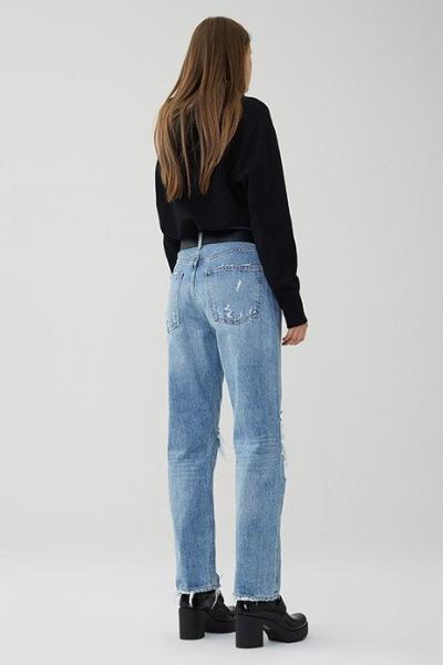 mid rise loose jeans