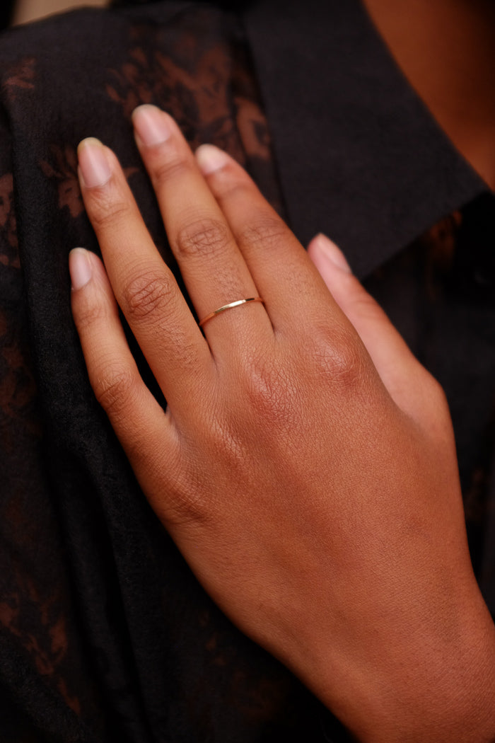 Menē 24K Gold Scarf Ring