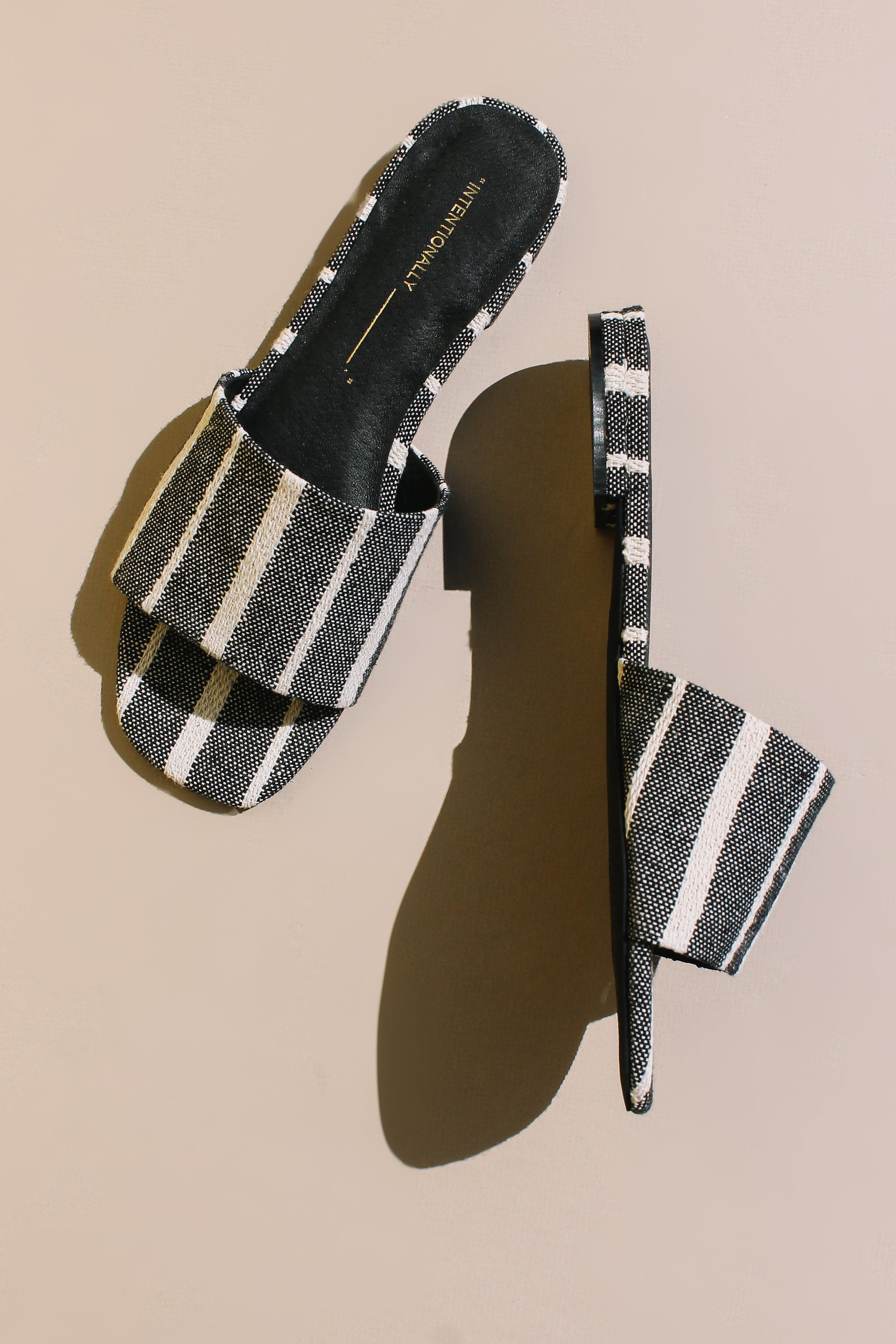 stripe sandal
