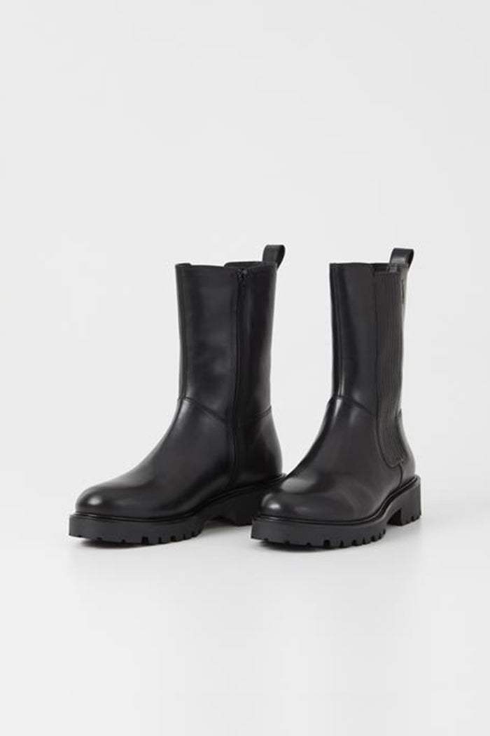 Vagabond Brooke stretch chunky boots mid | Pipe Row seattle - PIPE AND ROW