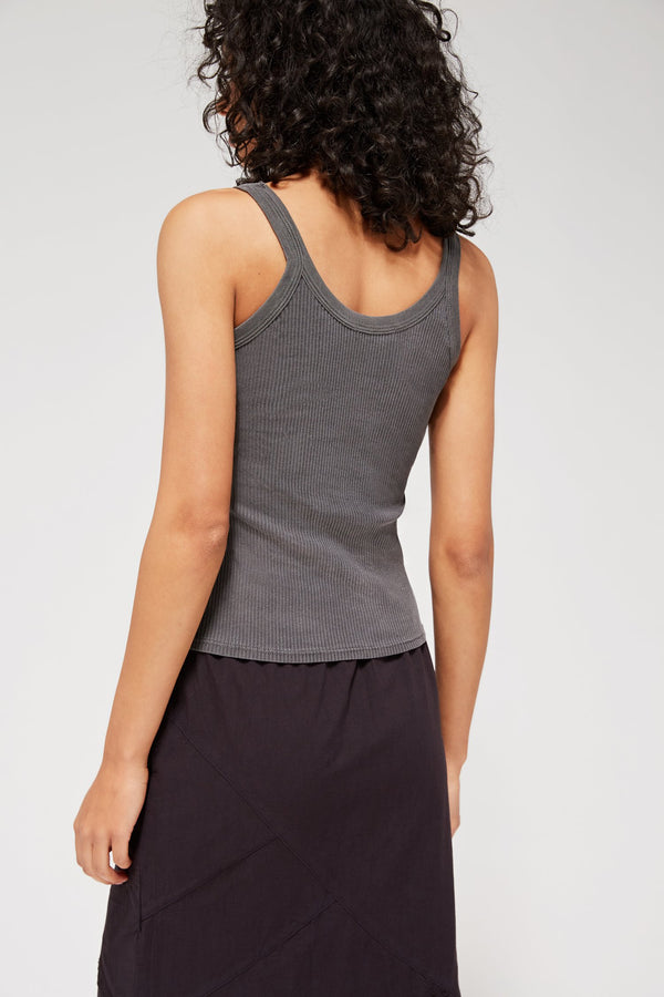 Lacausa Maya ribbed cotton tank top | PIPE AND ROW Boutique Seattle