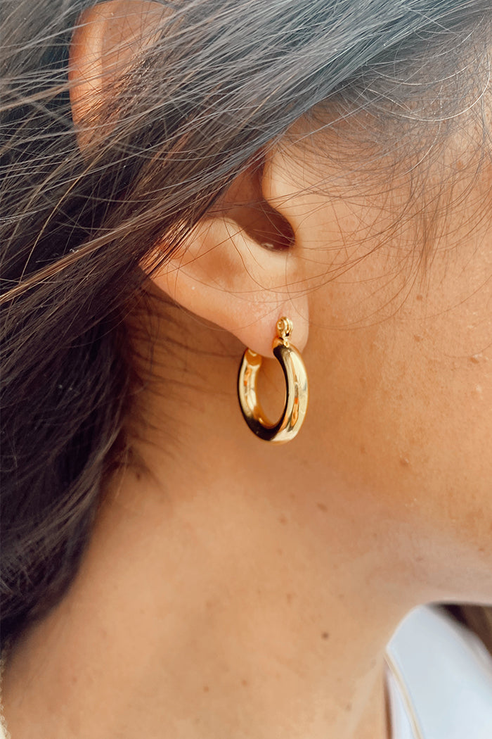 THICK MAYSON HOOPS GOLD