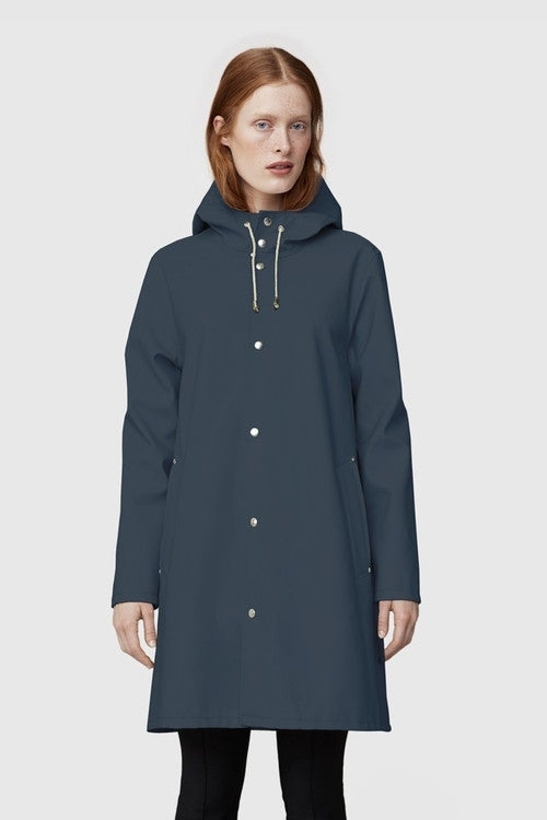 STUTTERHEIM MOSEBACKE RAIN JACKET CHARCOAL | PIPE AND ROW