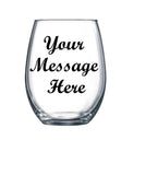 Custom Wine Glasses -Monogrammed Mugs- 20.5 oz glass- 15oz Mug- Personalized