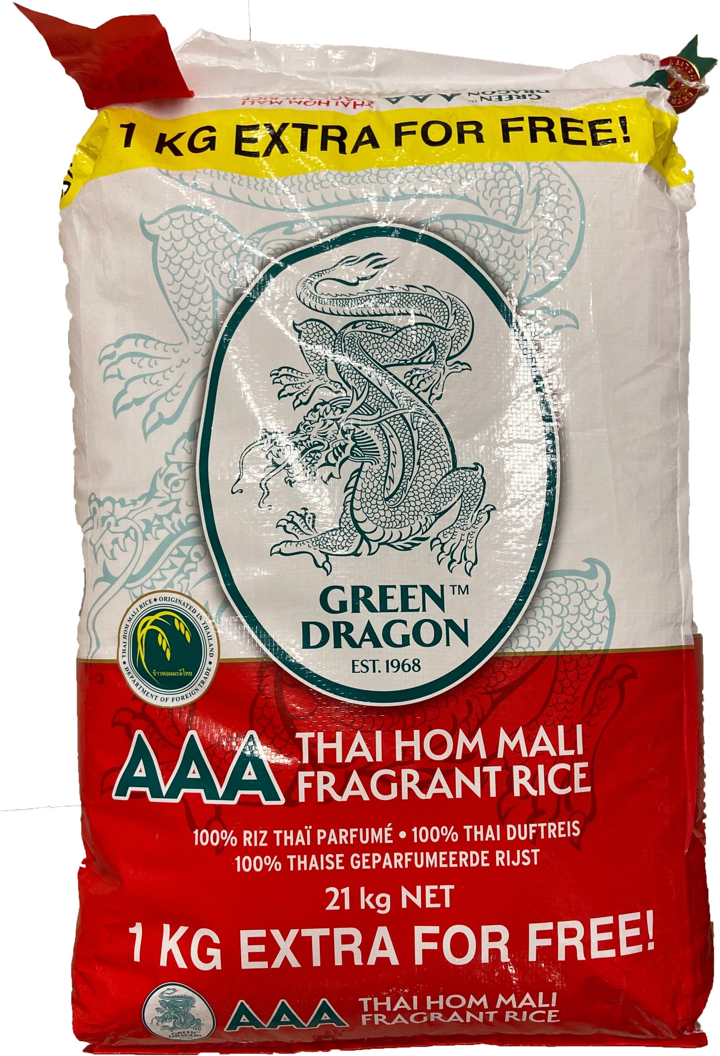 Rijst producten - Dragon Green Pandan Perfumed rice AAA 20 kg | Africa Products