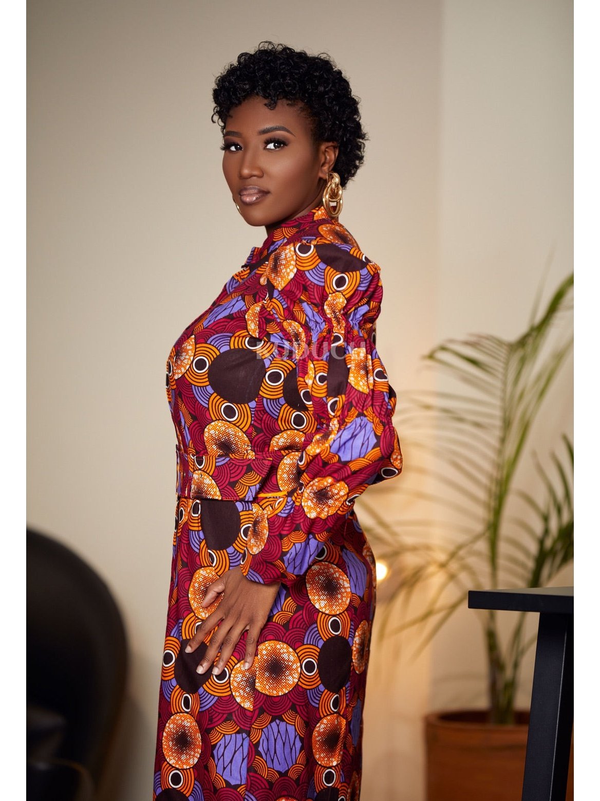 Bold One African Print Dress – Kuducu
