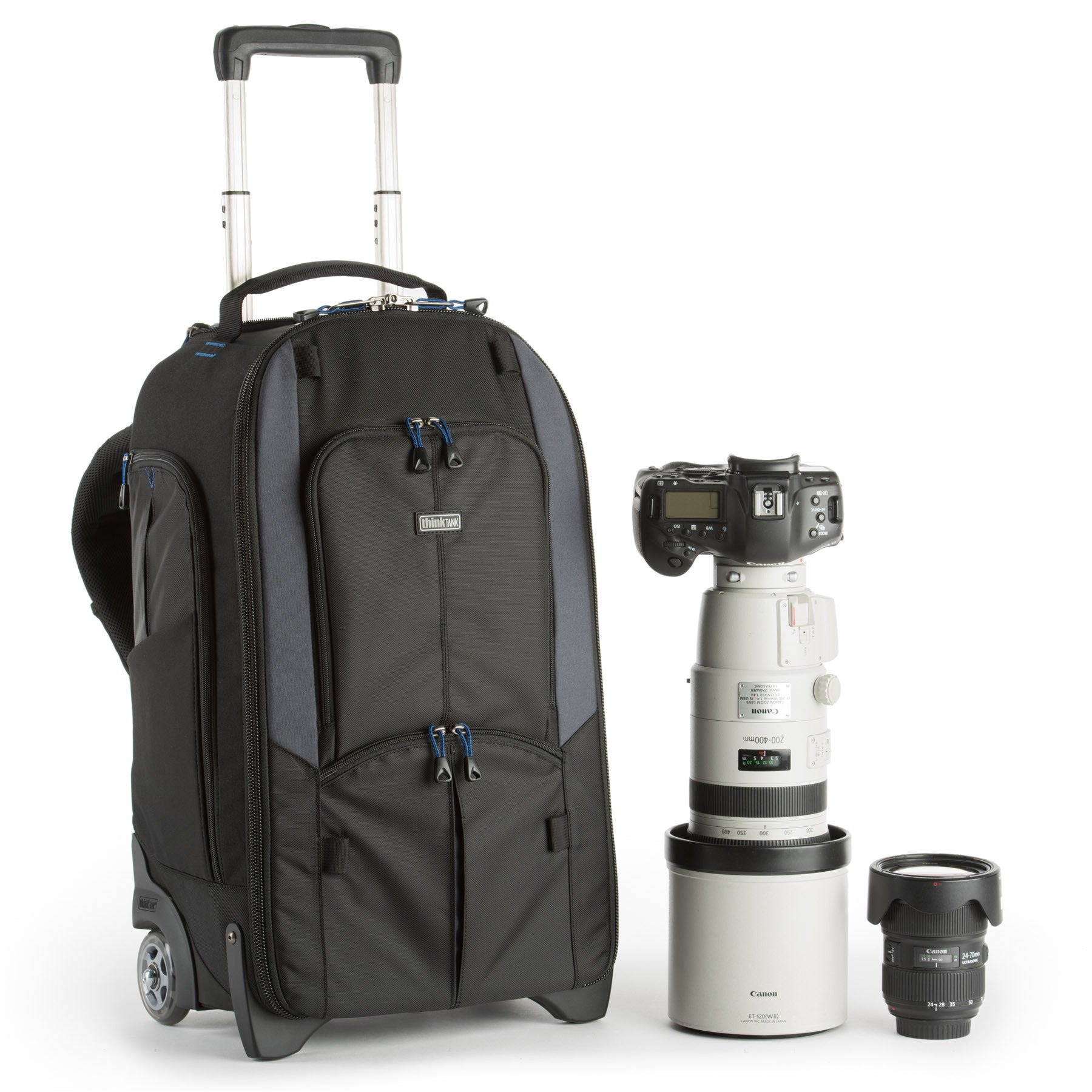 camera backpack with wheels
