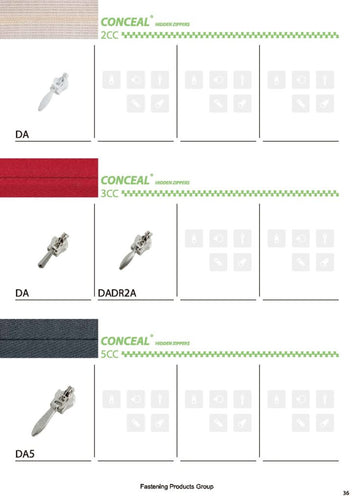 Slider / YKK FASTENING PRODUCTS GROUP