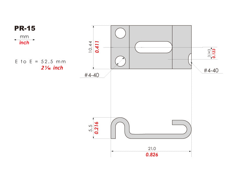 PR-15 For American Series Tremolo off-set