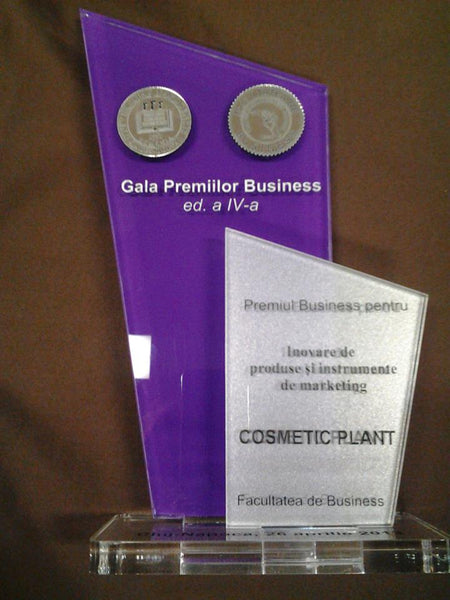 Premiul Business pentru Inovare de produse și instrumente de marketing la Gala Premiilor Business ediția a IV-a, Facultatea de Business, Universitatea Babeș-Bolyai, Cluj-Napoca