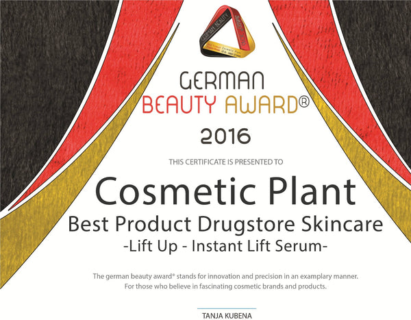 Best Drugstore Skincare Product pentru produsul LiftUp – Ser lift instant, German Beauty Award