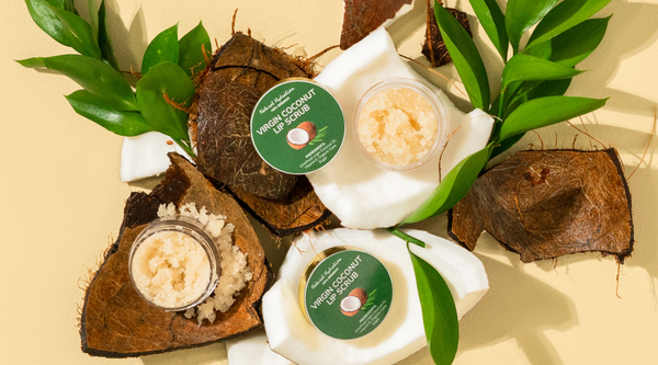 coconut lip scrub, lip care, lip balm | Natural Hydration Skincare