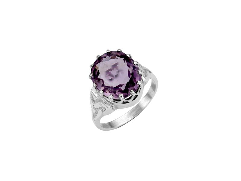 Islay Celtic Amethyst Ring | Crafted in Glasgow | Celtic Art