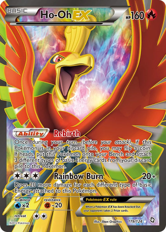 Ho-Oh ex 104/115 - EX Unseen Forces - EX Ruby & Sapphire - Pokemon Trading  Card Game - PokeMasters