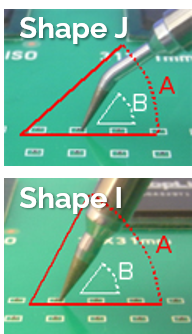 Shape J vs Shape I