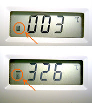 Hakko 191 Thermometer Display