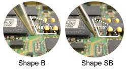 Shape B VS Shape SB