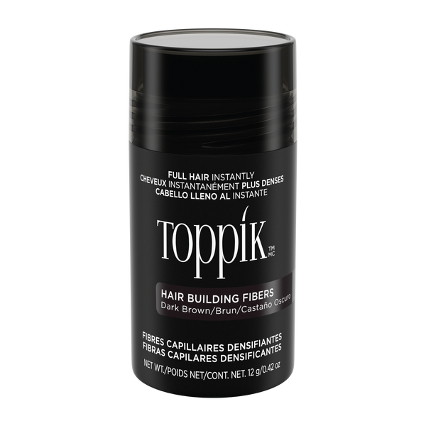 Toppik micro hair and hair building fibers for thin hair