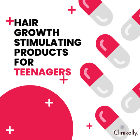 Hair growth stimulating products for teenagers