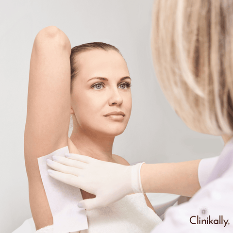 Time frame for underarm skin lightening