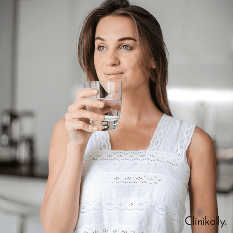 The importance of hydration for clear skin
