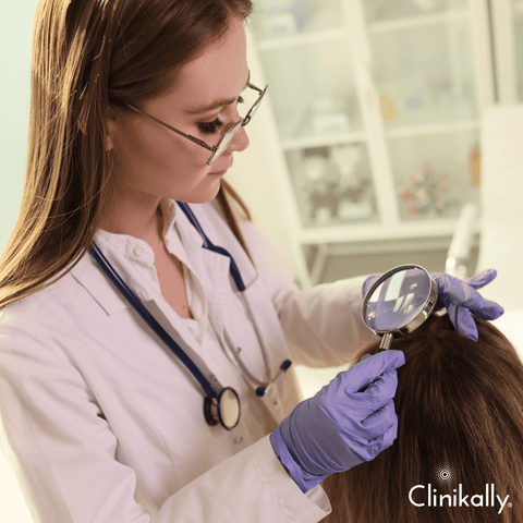 Get hair fall treatment from a dermatologist