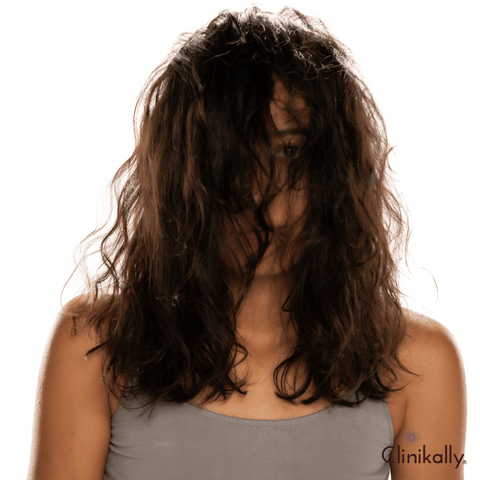 What causes frizzy hair?