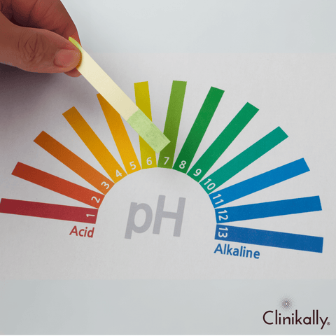 What is skin pH level?