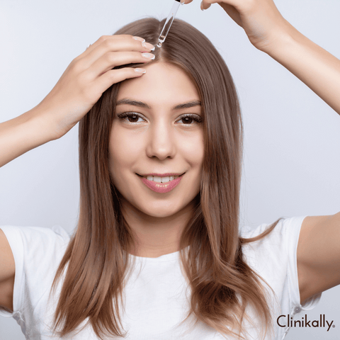 Vitamin E and scalp circulation