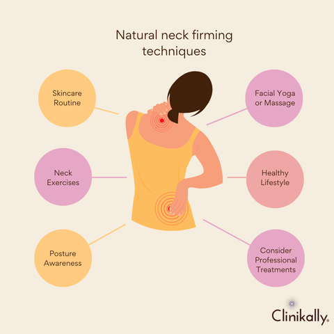 Natural neck firming techniques