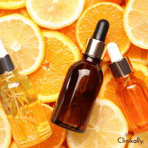 Benefits of vitamin C for skin healing