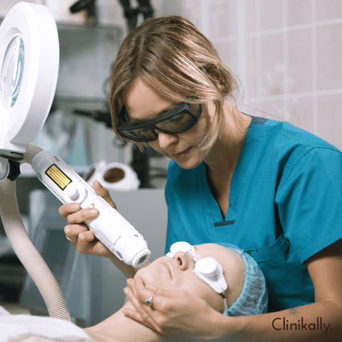 Laser therapy for scar removal