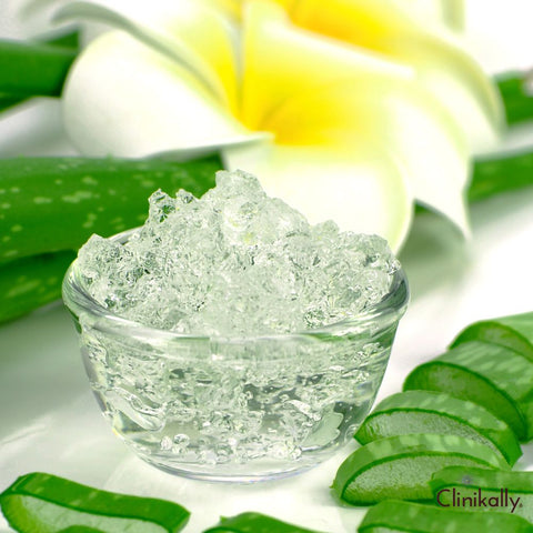 Aloe Vera for sunburn relief and reducing scars